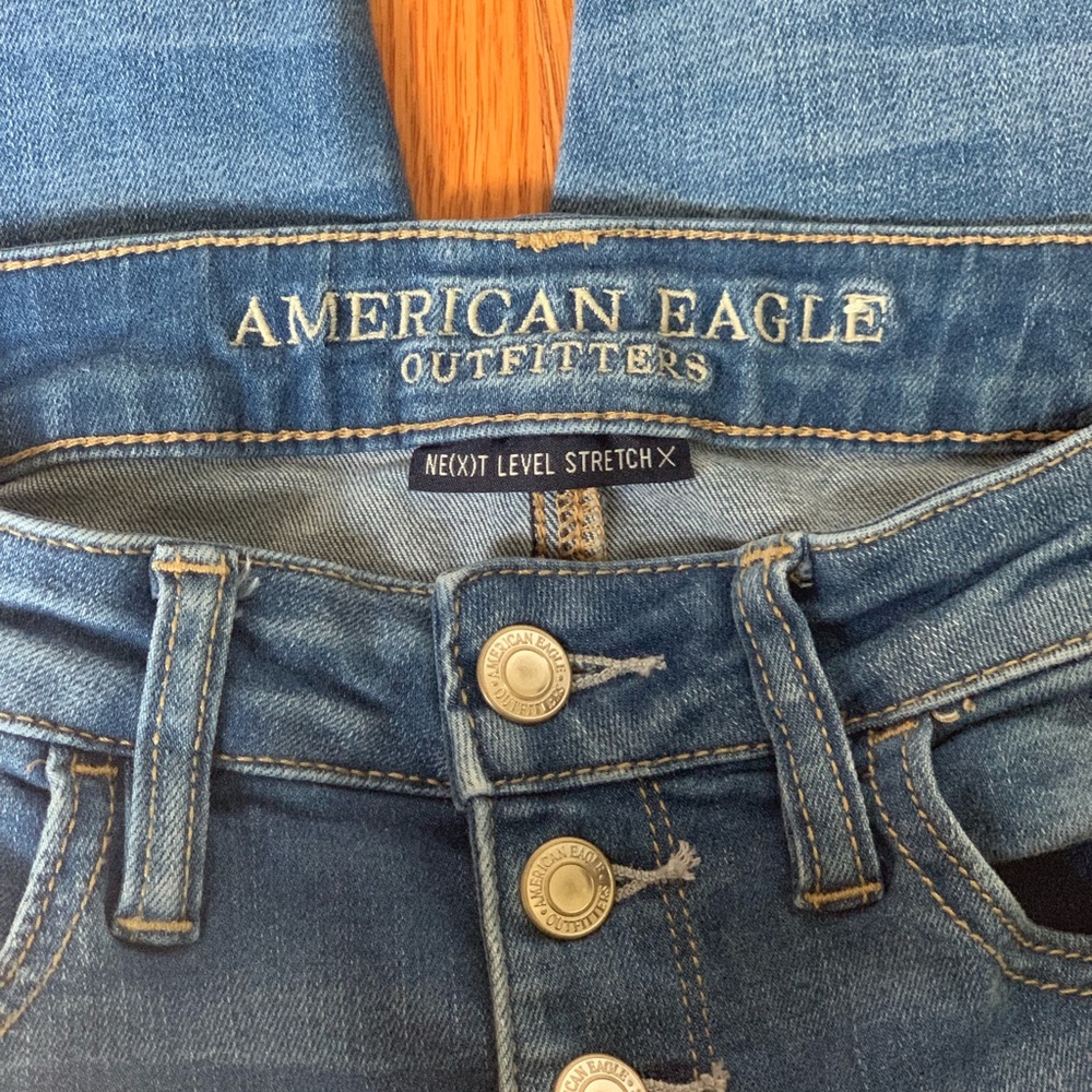 AE Next Level Stretch high waisted jeans